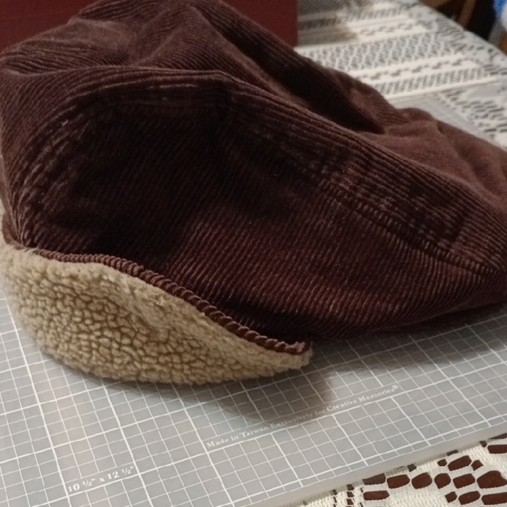 Dockers Brown Cap with Sherpa Lining
